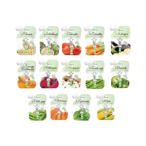 Les légumes Popote dès 4 mois - Blossom Care