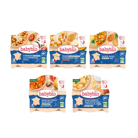 Pack 1 semaine repas du soir | DĂšs 15 mois Babybio - Blossom Care