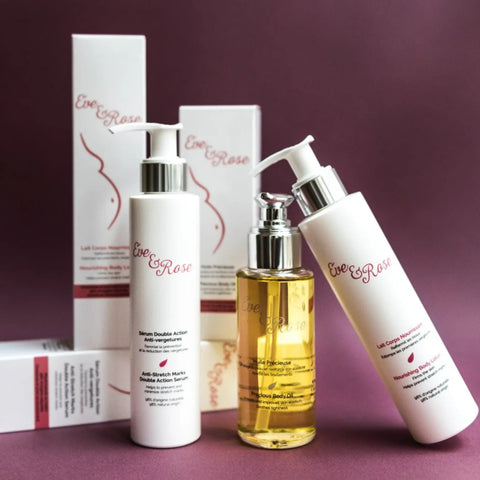 Coffret Essentiels Maternité Bio Eve & Rose