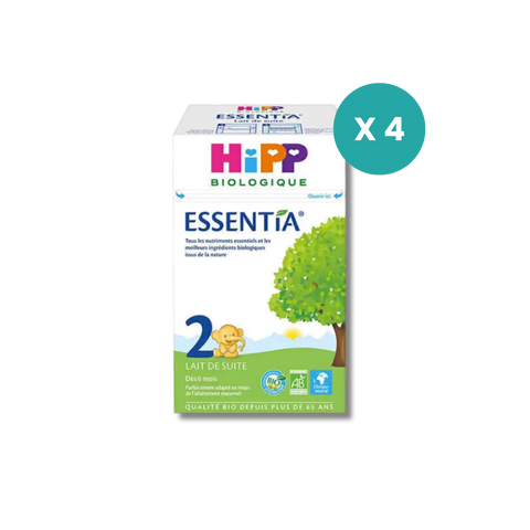 Lait HiPP Essentia 2 BIO – Abonnement Lot de 4 x 600g