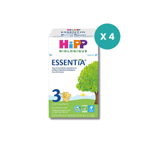 Lait HiPP Essentia 3 BIO – Abonnement Lot de 4 x 600g