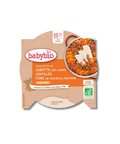Carotte de nos régions Lentilles Porc de Nouvelle-Aquitaine 15 mois 260g Babybio - Blossom Care