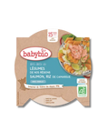 Légumes de nos Régions Saumon Riz de Camargue 15 mois 260g Babybio - Blossom Care
