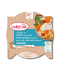 Carotte de nos régions Pomme de terre Cabillaud Sauvage 15 mois 260g Babynat - Blossom Care