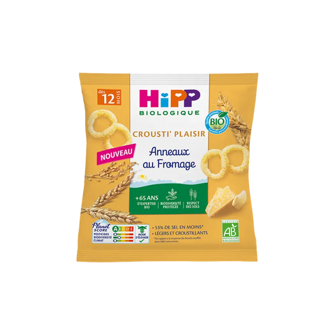 Anneaux au Fromage Mon Goûter Plaisir 12 mois 25g HiPP
