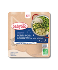 Soupe de Petits pois & Courgette de nos Régions 6 mois 190g Babybio - Blossom Care