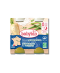 Bonne Nuit Panais du Centre-Val de Loire Haricots verts de nos régions Riz de Camargue 8 mois 2x200 g Babybio - Blossom Care