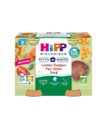 Carottes Boulgour Pois chiches Bœuf Petits Mijotés 8 mois 2x190g HiPP - Blossom Care