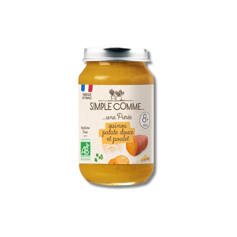 Quinoa Patate douce Poulet 8 mois 200g Simple Comme
