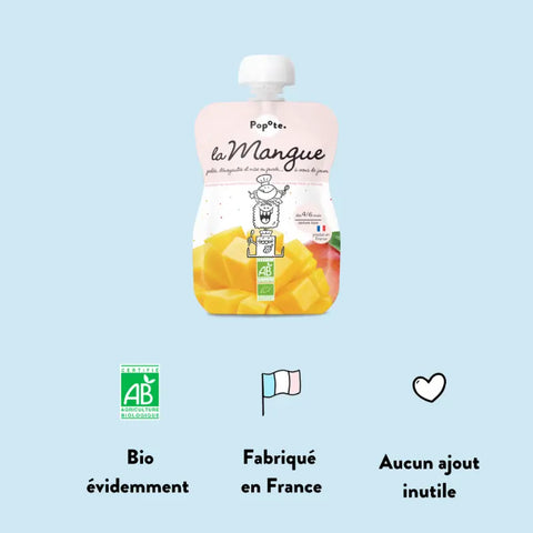 La Mangue Bio 4/6 mois 120g Popote