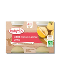 Pomme de Nouvelle-Aquitaine Coing de Provence 4 mois 2x130g Babybio - Blossom Care