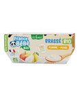 Brassé Pomme Poire 6 mois 4x100g France Bébé - Blossom Care