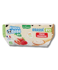 Brassé Fraise Framboise 6 mois 4x100g France Bébé - Blossom Care
