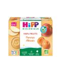 Pommes Abricots 4/6 mois 4x100 g HiPP - Blossom Care