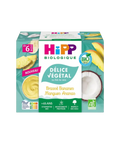Brassé Végétal Bananes Mangues Ananas 6 mois 4x100g HiPP - Blossom Care