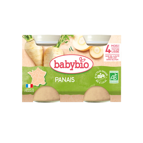 Panais 4 mois 2x130g Babybio