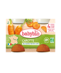 Carotte du Centre-Val de Loire 4 mois 2x130g Babybio - Blossom Care