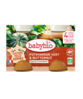 Potimarron Vert et Courge Butternut de notre Ferme 4 mois 2x130g Babybio - Blossom Care