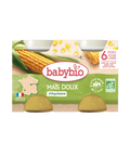 Maïs doux d'Aquitaine 6 mois 2x130g Babybio - Blossom Care