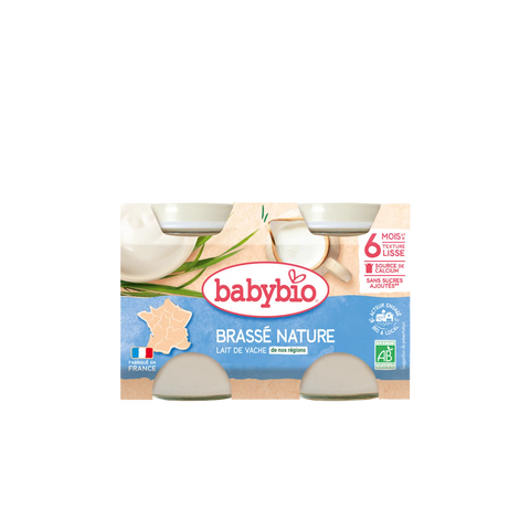 Brassé Nature 6 mois 2x130g Babybio - Blossom Care