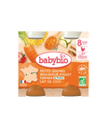 Petits Légumes Boulghour Poulet Lait de coco 8 mois 2x200g Babybio - Blossom Care