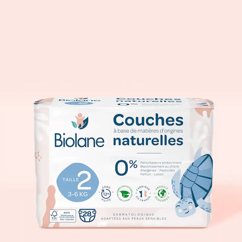 Couches Écologiques Biolane – Tailles T1 à T5
