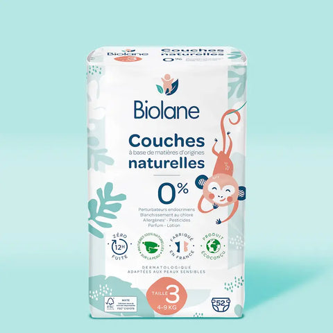 Couches Écologiques Biolane – Tailles T1 à T5