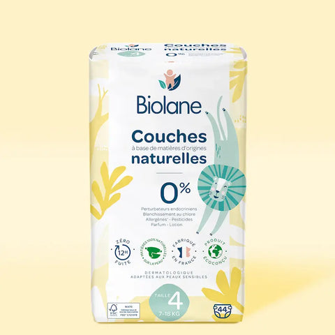 Couches Écologiques Biolane – Tailles T1 à T5