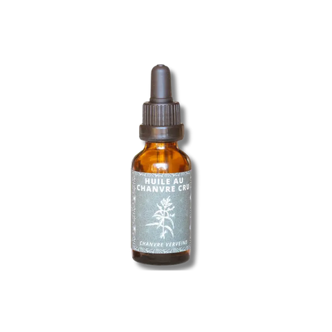 Huile au chanvre cru sublinguale Milefolia Verveine 10ml