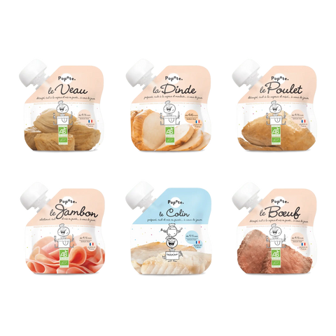 Le Pack Protéines de Popote dès 4 mois
