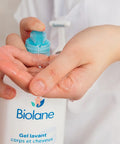 Gel lavant corps & cheveux 2 en 1 Biolane - Blossom Care