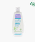 Gel lavant pour bébé sans savon de Laboratoires Téane, flacon de 250 ml, destiné au bain et à la douche.
