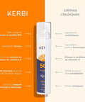 Crème lait solaire adulte SPF50 Kerbi - Blossom Care
