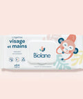 Lingettes visage et mains Biolane - Blossom Care