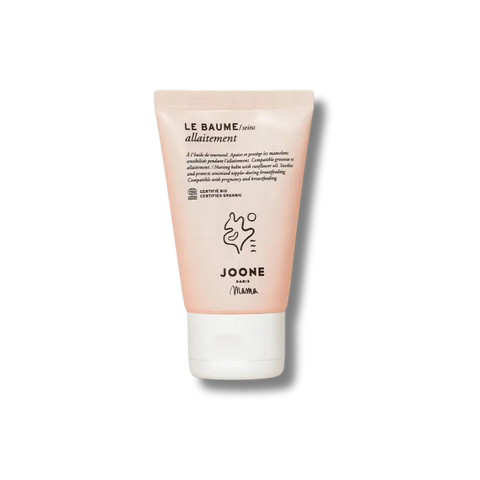 Baume allaitement Joone pour visage et corps, flacon de 30 ml, texture douce et nourrissante pour la peau.