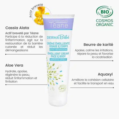 Crème émolliente eczéma atopique 150 ml Laboratoires Téane