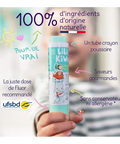 Dentifrice framboise litchi fluor 1000 ppm 30 ml LiliKiwi - Blossom Care