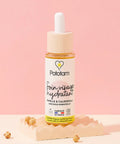 Crème hydratante visage Pototam à la vanille et calendula pour un teint éclatant et une peau hydratée.
