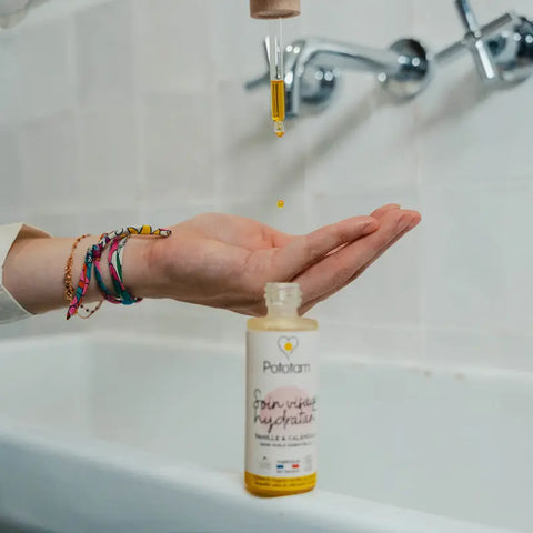Soin Hydratant Visage Vanille et Calendula 30ml Pototam