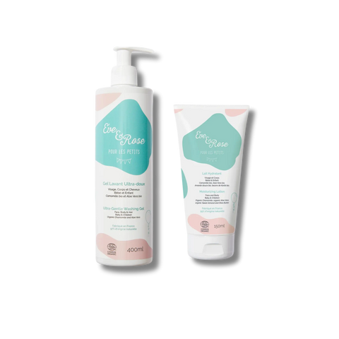 Coffret Bébé bio Eve & Rose