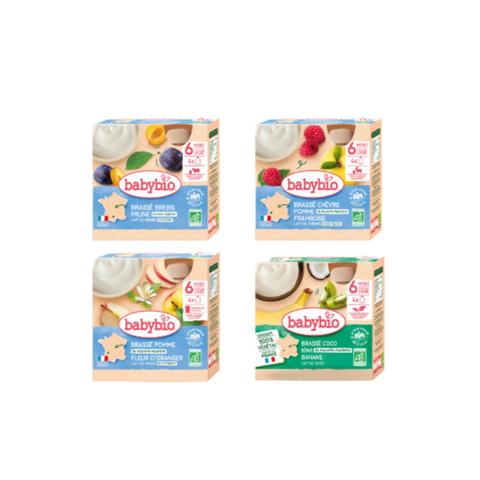 Pack Gourdes Lactés Babybio - Blossom Care