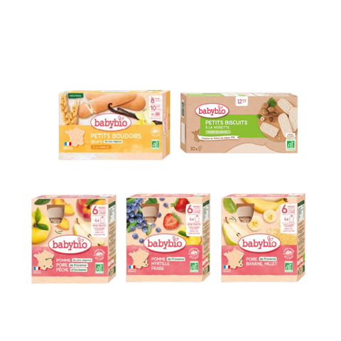 Pack Goûter Gourmand 12 mois Babybio - Blossom Care